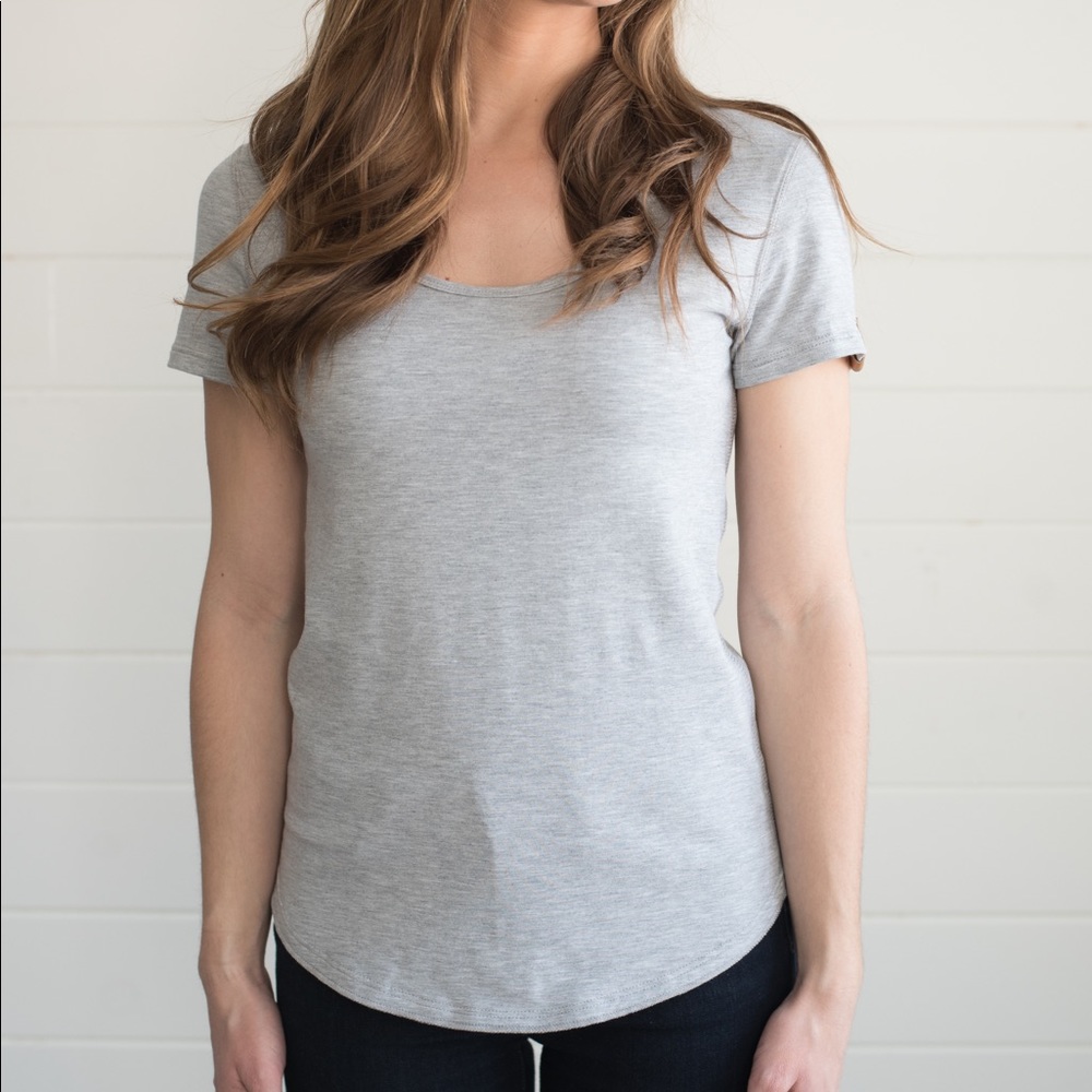 White Pine Bamboo cotton tee